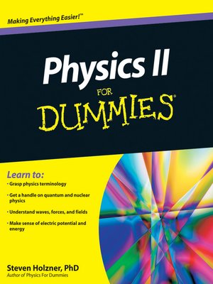 cover image of Physics II For Dummies